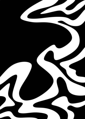 Şirin dalgalı çizgi desenli soyut bir arkaplan. Kusursuz dalgalı çizgi deseni