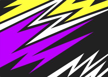 Renkli ok desenli soyut arkaplan