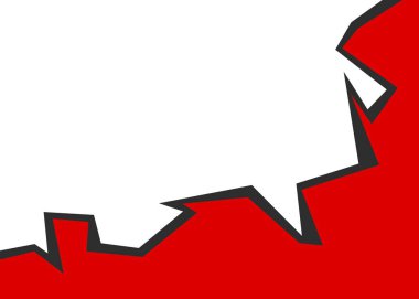 Sivri kenar desenli basit arkaplan ve bazı kopyalama alanı ile