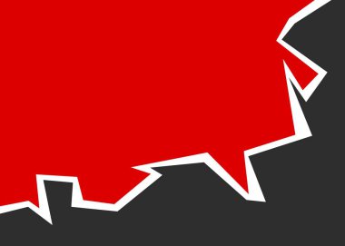 Sivri kenar desenli basit arkaplan ve bazı kopyalama alanı ile