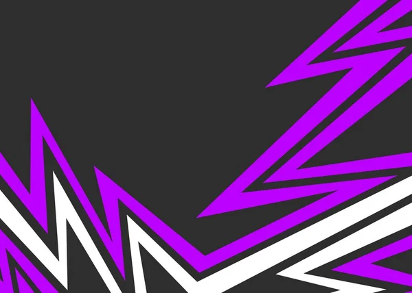 Fond Abstrait Avec Motif Géométrique Lignes Zigzag Avec Une Certaine — Image vectorielle
