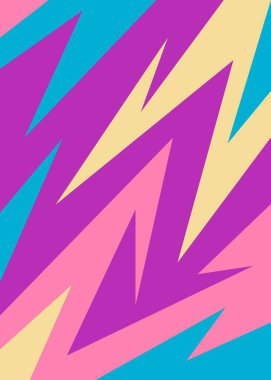 Renkli ok desenli soyut arkaplan. Soyut geometrik duvar kağıdı