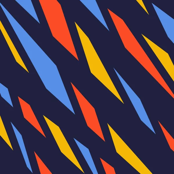 Minimalistischer Hintergrund Mit Abstrakten Bunten Diagonalen Streifenmustern — Stockvektor