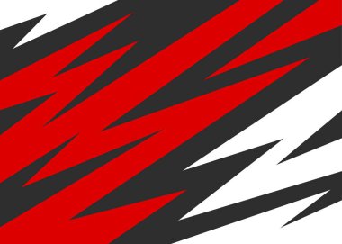 Renkli zigzag ve başak desenli soyut arkaplan