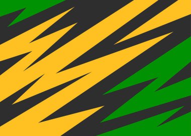 Renkli zigzag ve başak desenli soyut arkaplan