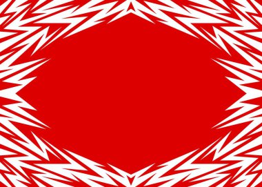 Geometrik kabile desenli soyut çerçeveli arkaplan