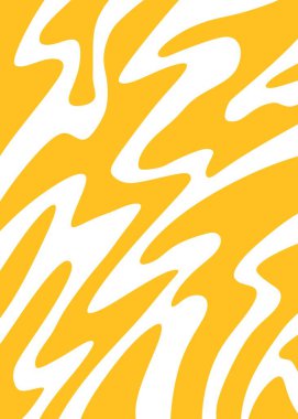 Abstract background with cute wavy line pattern
