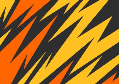 Renkli keskinlik ve ok desenli soyut arkaplan