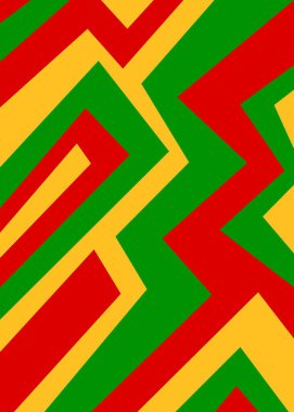 Soyut renkli geometrik çizgi desenli minimalist arkaplan