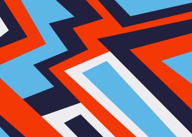 Soyut renkli kare çizgi desenli minimalist arkaplan