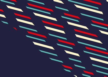 Soyut renkli köşegen çizgileri desenli minimalist arkaplan ve bazı kopyalama alanı ile