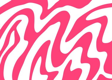 Şirin dalgalı çizgi desenli soyut arkaplan