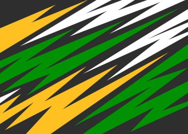 Renkli keskinlik ve ok desenli soyut arkaplan