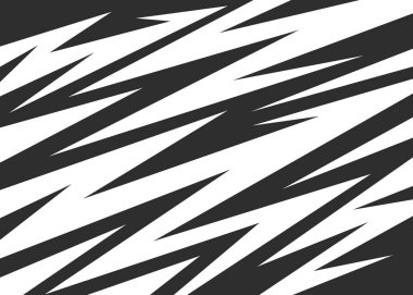 Çeşitli keskin ve ok desenli soyut arkaplan