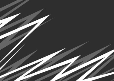 Üst üste binen zigzag desenli minimalist arkaplan ve bazı kopyalama alanı ile