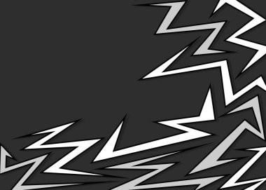 Çeşitli keskinlik çizgileri desenli ve bazı kopyalama alanı olan soyut arkaplan