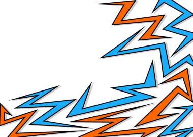 Çeşitli keskinlik çizgileri desenli ve bazı kopyalama alanı olan soyut arkaplan