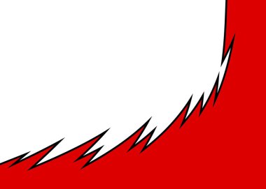 Eğri sivri desenli ve bazı kopyalama alanı olan soyut arkaplan