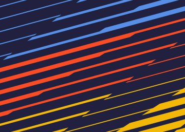 Soyut renkli diyagonal çizgili minimalist arkaplan