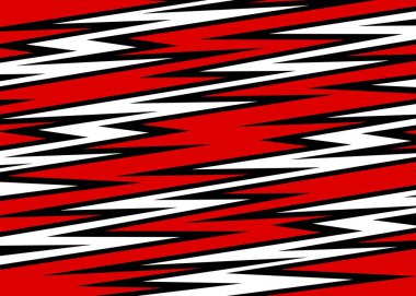 Renkli zigzag desenli soyut arkaplan