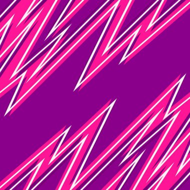 Yansıtıcı zigzag deseni ve bazı kopyalama alanı ile soyut arkaplan