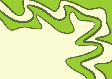 Renkli dalgalı çizgi desenli minimalist arkaplan ve bazı kopyalama alanı ile