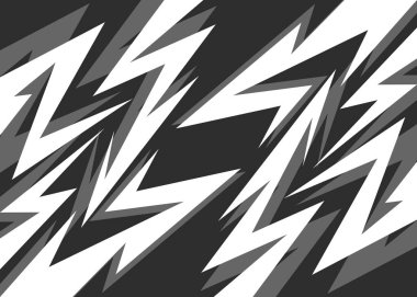 Kusursuz yansıtıcı ok desenli soyut arkaplan