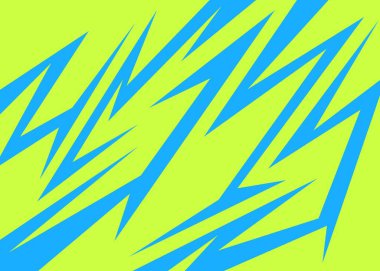 Abstract background with various sharp arrow pattern