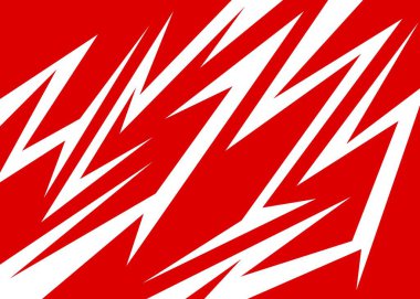 Abstract background with various sharp arrow pattern