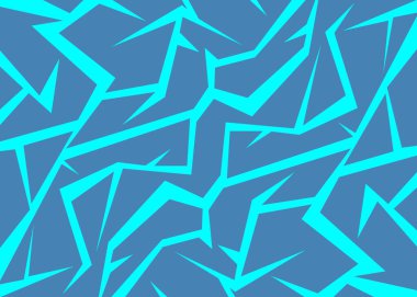 Abstract background with geometric crack line pattern