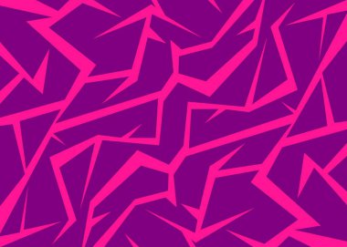 Abstract background with geometric crack line pattern