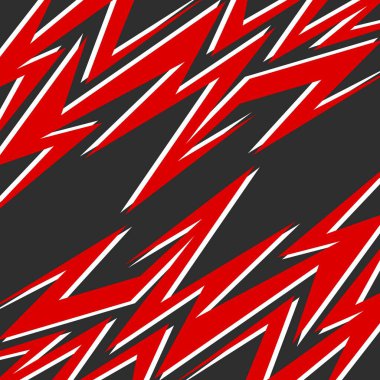 Abstract background with reflective arrow pattern