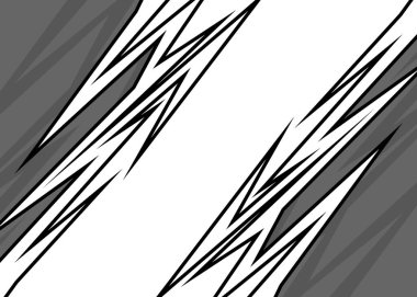 Abstract background with reflective spike arrow line pattern. Abstract racing themed background