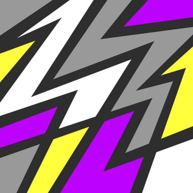 Minimalist background with abstract colorful geometric pattern