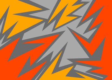 Renkli ok desenli soyut arkaplan. Soyut geometrik duvar kağıdı