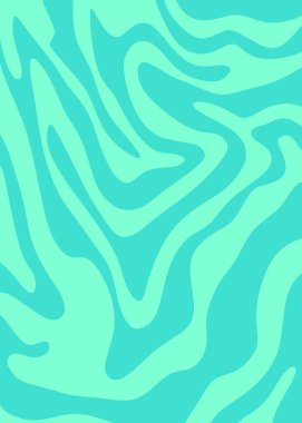 Dalgalı çizgiler desenli minimalist bir arka plan. Basit yağlı boya dokusu