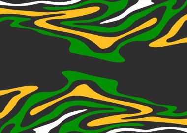 Yansıtıcı dalgalı çizgi desenli soyut arkaplan