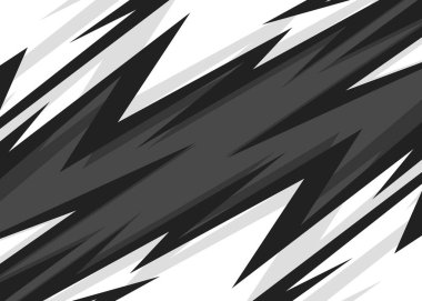 Abstract background with reflective spike arrow line pattern. Abstract racing themed background