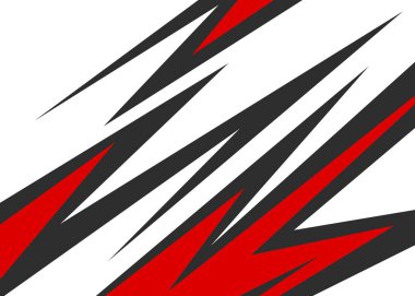 Abstract background with colorful sharp and arrow pattern. Abstract racing background