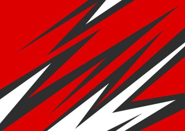 Abstract background with colorful sharp and arrow pattern. Abstract racing background