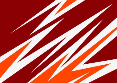 Abstract background with colorful sharp and arrow pattern. Abstract racing background