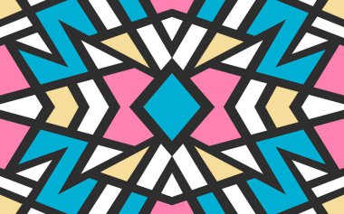 Abstract background with colorful mosaic tile pattern. Colorful abstract mosaic tile