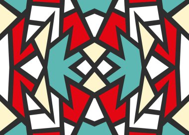 Abstract background with colorful mosaic tile pattern. Colorful abstract mosaic tile