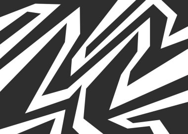 Soyut geometrik çizgi desenli minimalist arkaplan