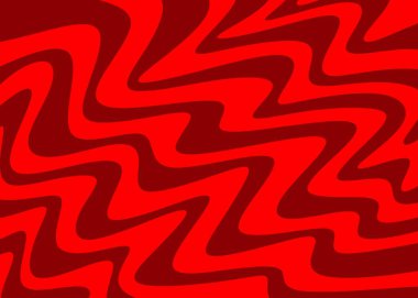 Minimalist background with cute wavy lines pattern