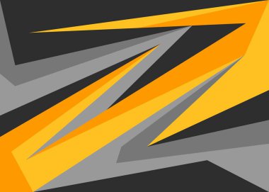 Abstract background with colorful sharp and arrow pattern. Abstract geometric wallpaper