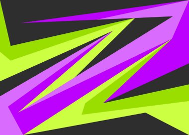 Abstract background with colorful sharp and arrow pattern. Abstract geometric wallpaper