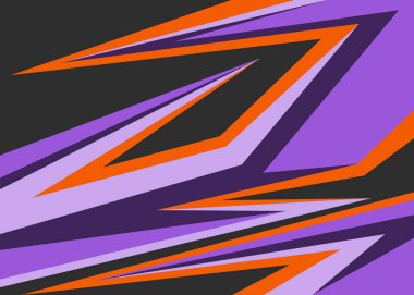 Abstract background with colorful sharp and arrow pattern. Abstract geometric wallpaper