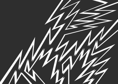 Sivri uçlu desenli ve bazı kopyalama alanı olan soyut arkaplan