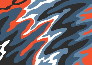 Renkli yağlı boya desenli soyut bir arkaplan. Akrilik yağlı boya resim çizimi